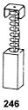 diagram_246 Koolborstel-diagram 246 - Koolborstels met Gratis Wereldwijde Levering uit Voorraad
