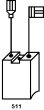 diagram_511 Koolborstel-diagram 511 - Koolborstels met Gratis Wereldwijde Levering uit Voorraad