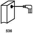 diagram_536 Koolborstel-diagram 536 - Koolborstels met Gratis Wereldwijde Levering uit Voorraad
