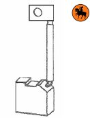 Diagram Koolborstels voor vorkheftrucks - Koolborstels met Gratis Wereldwijde Levering uit Voorraad