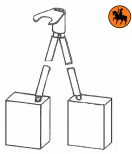 Diagram Koolborstels voor vorkheftrucks - Koolborstels met Gratis Wereldwijde Levering uit Voorraad