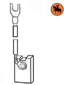 Diagram Koolborstels voor vorkheftrucks - Koolborstels met Gratis Wereldwijde Levering uit Voorraad