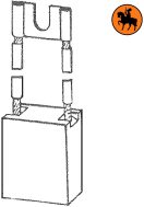 Diagram Koolborstels voor vorkheftrucks - Koolborstels met Gratis Wereldwijde Levering uit Voorraad