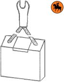 Diagram Koolborstels voor vorkheftrucks - Koolborstels met Gratis Wereldwijde Levering uit Voorraad