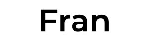 Fran Fran-logo - Koolborstels Fran met Gratis Wereldwijde Levering uit Voorraad