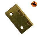 Borsani Profielscharnier - Messing Geborsteld 30x30mm