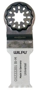 Starlock Wilpu OSZ 221 01 - Geschikt voor metaal - BI-METAAL - 55x28mm - Gegolfde vertanding tot max. 2mm